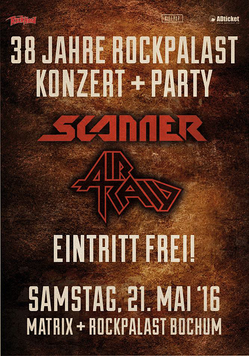 SCANNER, May 2016, Bochum, Germany Scanner Bochum Germany